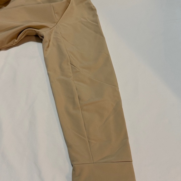 Mondetta Long Soft Shell Hooded Jacket Fleece Interior Light tan size XXL NWT - Picture 10 of 10